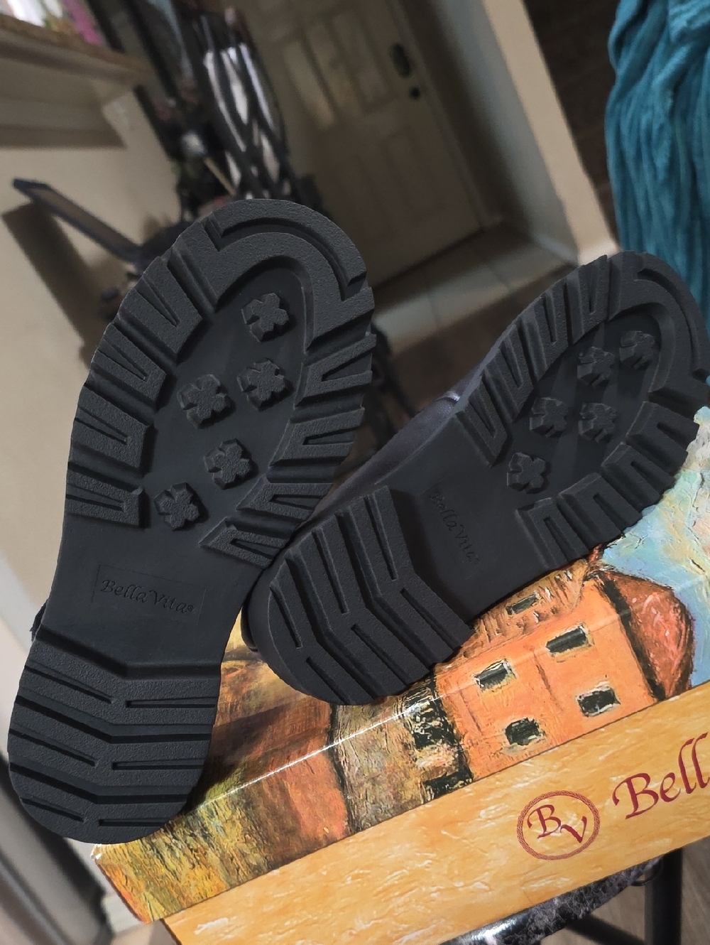 Bella Vita Black Chunky Mary Jane Mule with Buckle. 🥰 - Picture 5 of 5